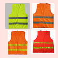 Wholesale Traffic Reflective Vest with Velcro High Visibility Safety Vest Road Safety Vest/Europe Popular Style En471 High Visibility Warning Safety Vest